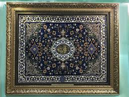 تصویر 1 از قیمت تابلو فرش طرح حرم امام رضا + خرید باور نکردنی